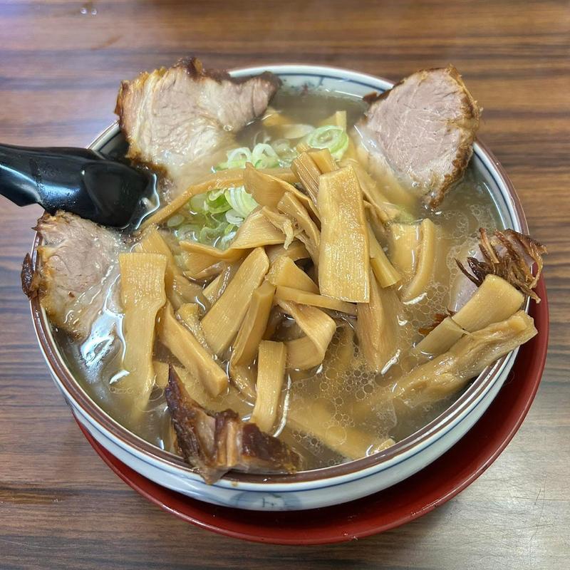チャーシュー麺 メンマ(幸来軒)