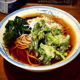 春菊天そば