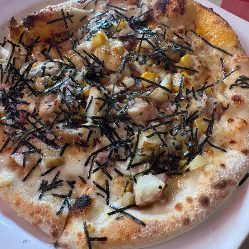 照焼チキンのピザ(TOM BOY)