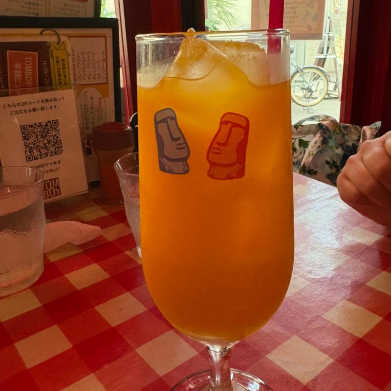 マンゴージュース(TOMBOY CAFE 十条本店｜カジュアル イタリアン カフェ｜スパニッシュ バル｜歓送迎会)