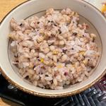蒸し鶏の生姜ねぎ醤油、たっぷり野菜の麦みそ汁