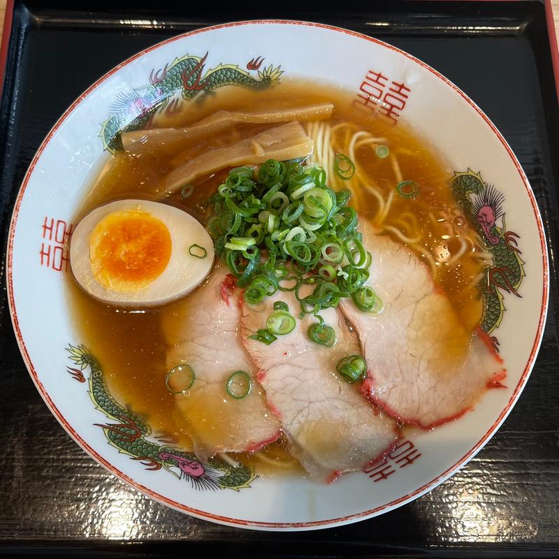 天華ラーメンセット(元町ラーメン天華)