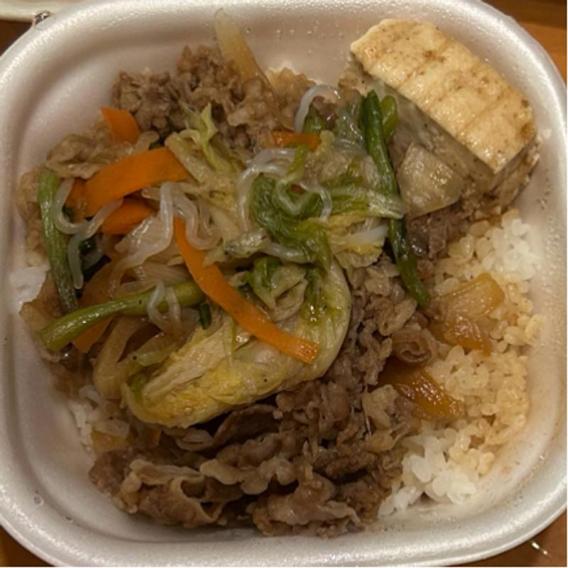 すきやき牛丼(並盛)(すき家 枚方中宮東之町店 )