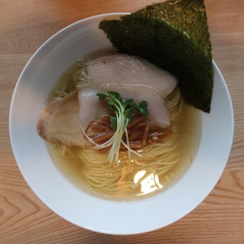 しおそば(こまつ中華蕎麦)