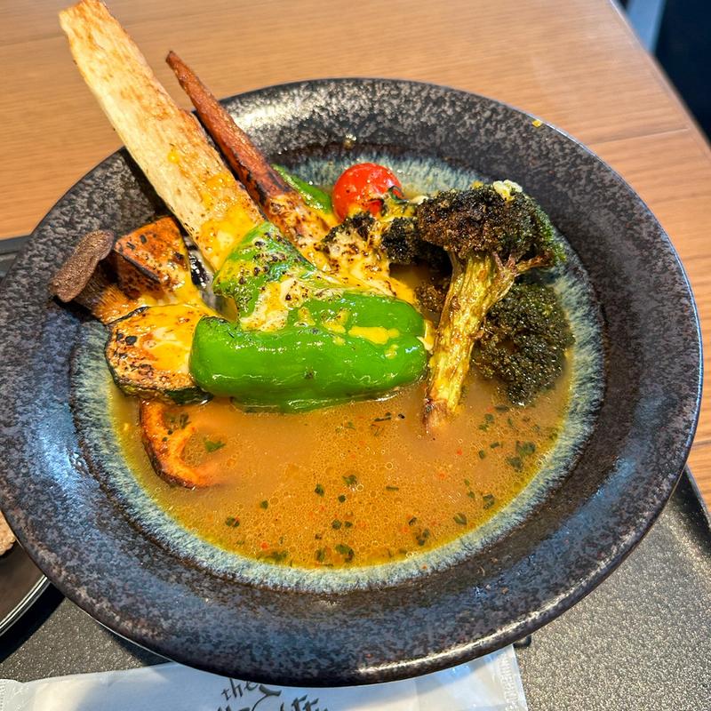 チーズベジタブルスープカレー(THE SOUP CURRY ザ・スープカレー)