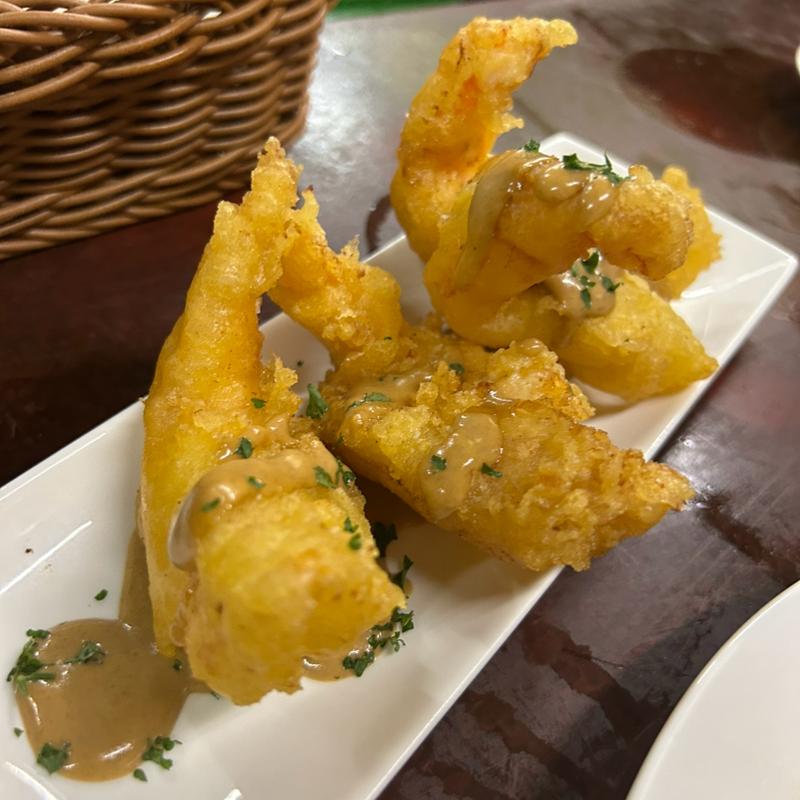 大海老のフリット えびみそソース(裏ヒロヤ （裏HIROYA）)