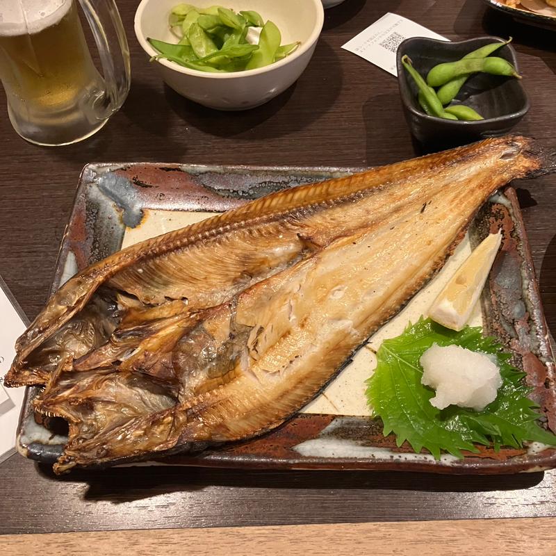 北海道特大ほっけ(旬彩美食 武蔵)