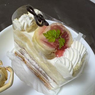 イチヂクのショートケーキ