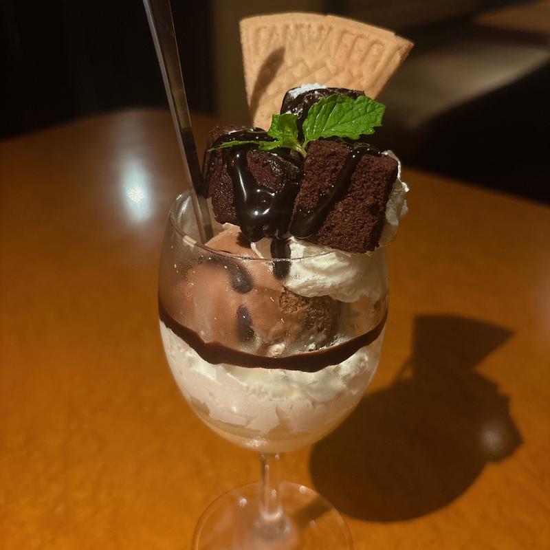 ちびマリノのグラスパフェ(茶屋マリノ 足利店 )