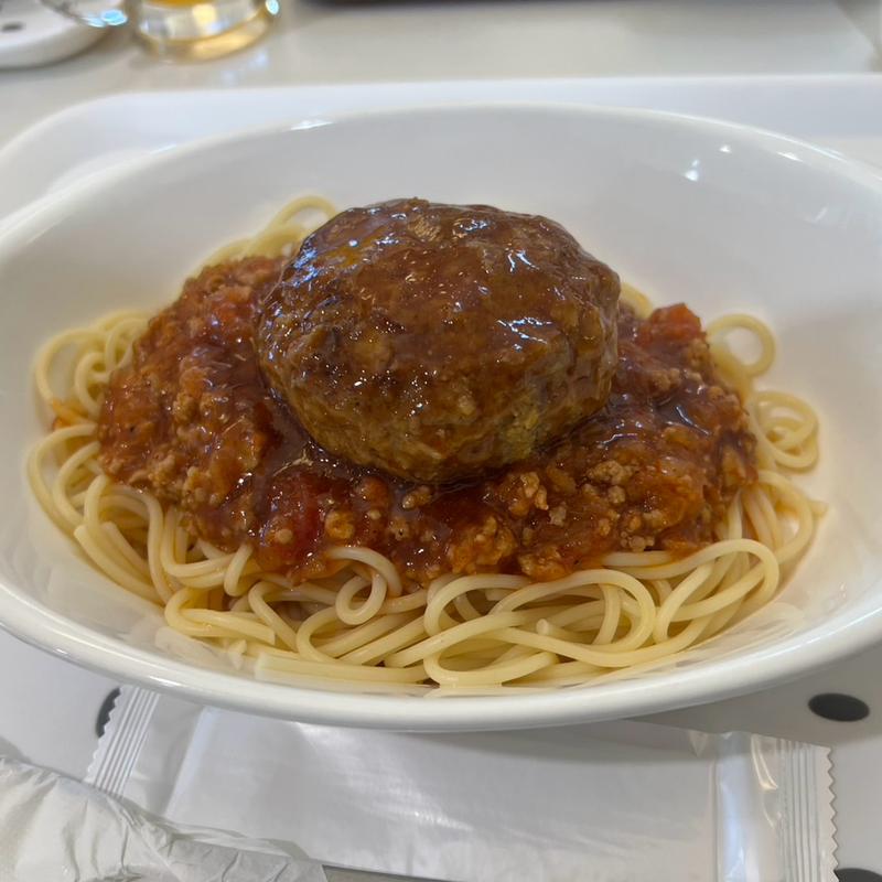 ハンバーグミートスパゲティ(食事とコーヒーの店『午後』)