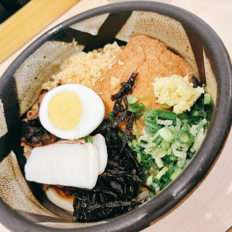 きざみぶっかけうどん(ぶっかけ亭本舗 ふるいち 仲店 （ぶっかけていほんぽ・ふるいち）)