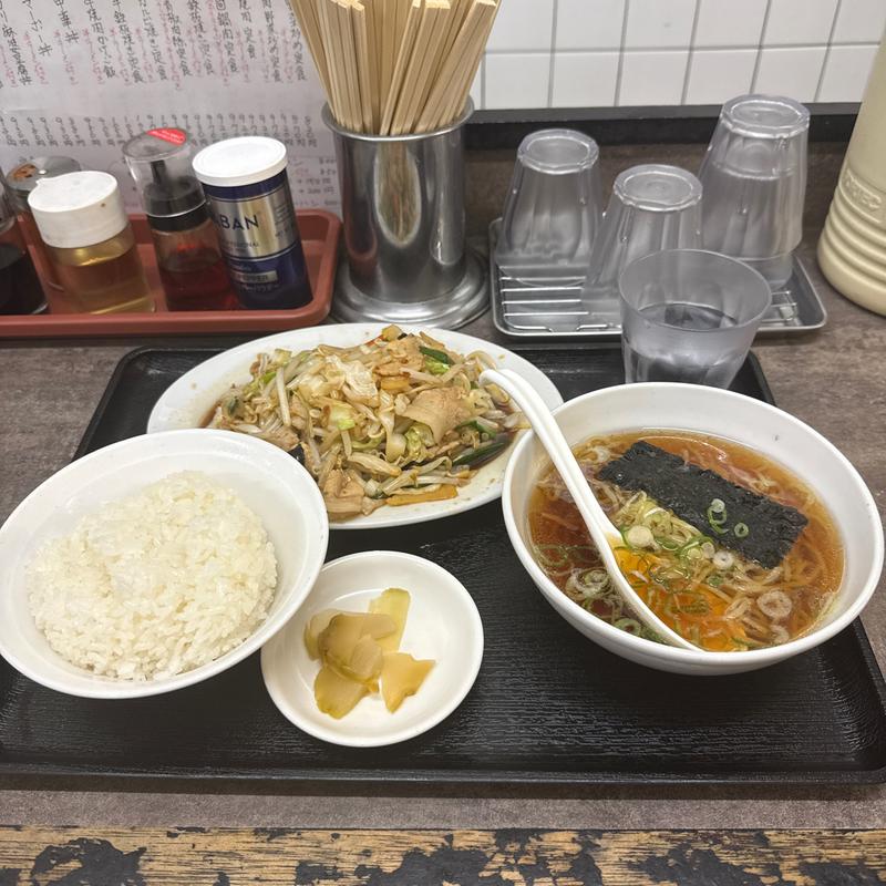 日替わりセット(中華餃子 丸八)