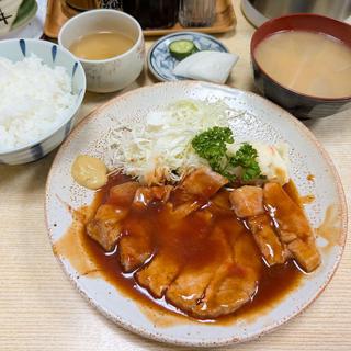 ポークソテー定食(大和)