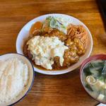 チキン南蛮定食(竜宮ラーメン )