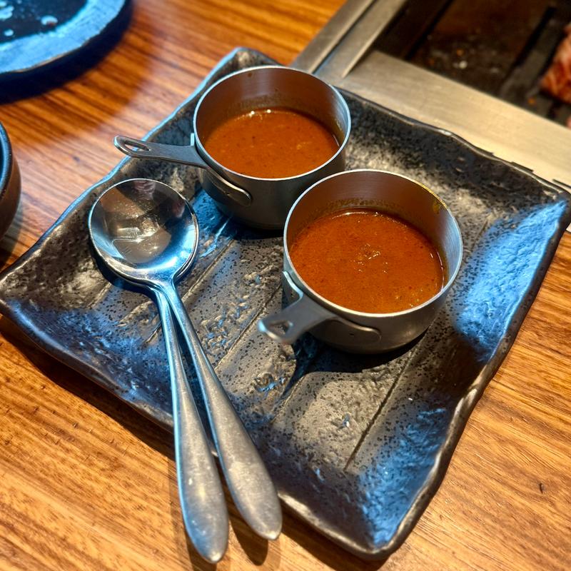 6種のラム焼肉 極み御膳　一口カレー(ラム焼肉専門店 lamb ne (らむね))