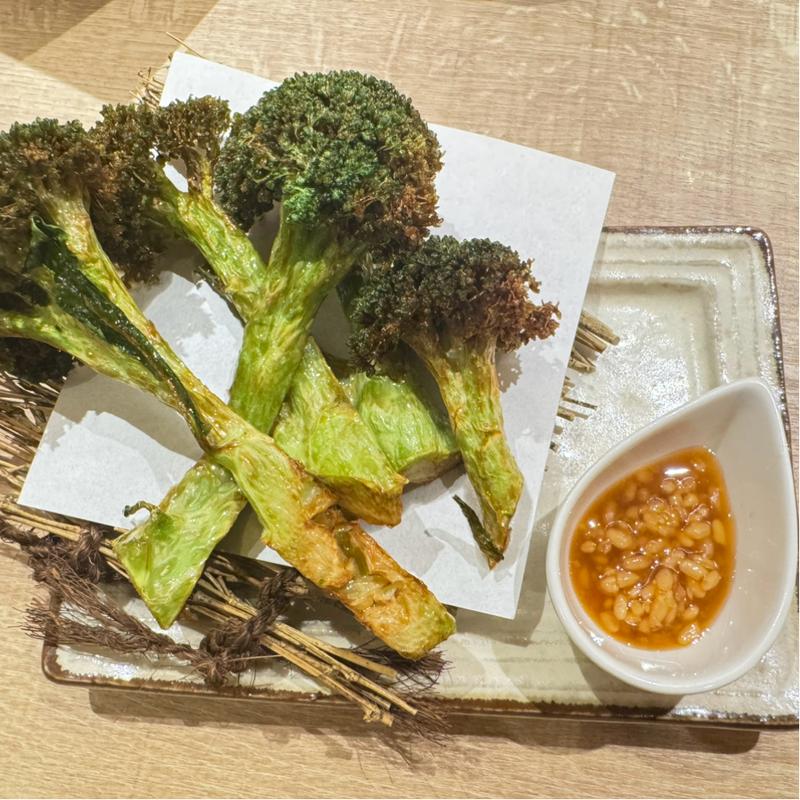 あげ野菜（ブロッコリー）(素揚げ酒場 大阪あげ鳥 一)