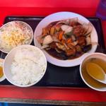 酢豚ランチ