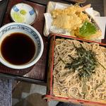 海老　湯葉　野菜天せいろ