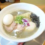 3種の煮干しらーめん 玉子
