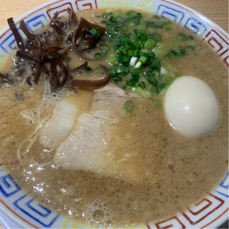 豚骨醤油　味玉(大平軒)