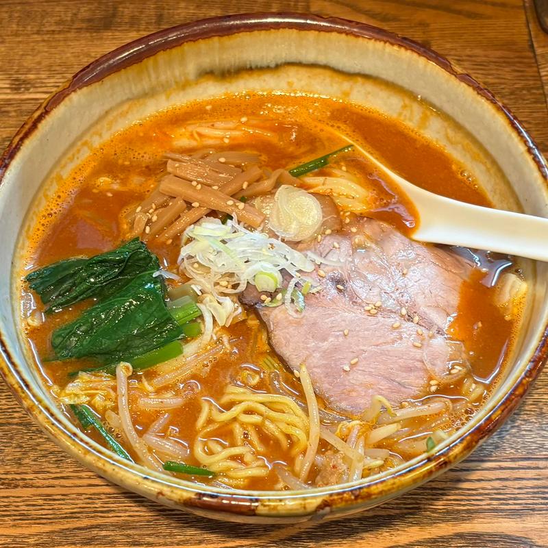 辛味噌ラーメン(粋な一生)