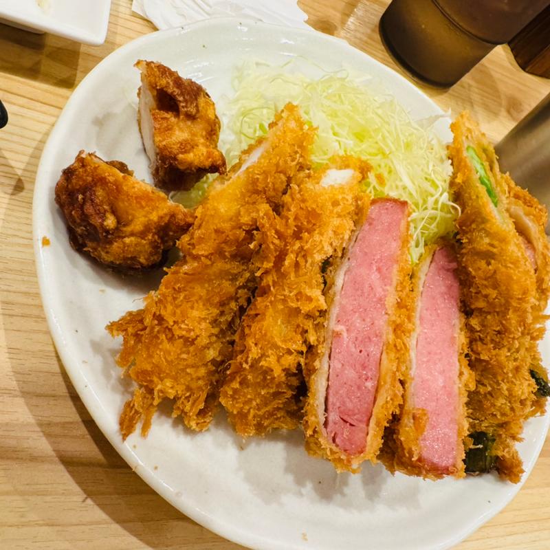 夜呑みセット(とんかつ まるや 西新宿店)