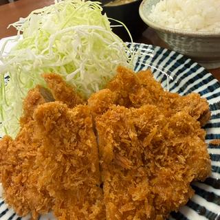 チキンかつ定食(とんかつ 清水屋)