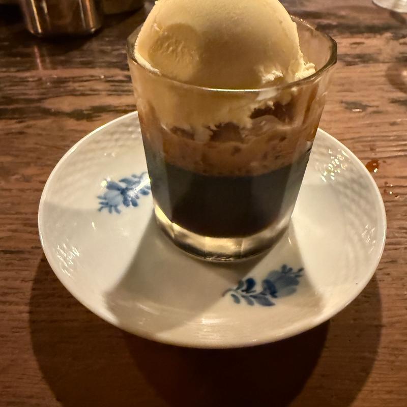 コーヒーゼリー(カフェ レ ジュ グルニエ)