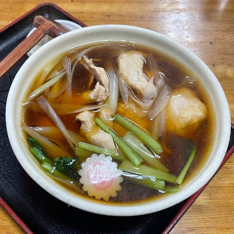 鳥南そば(きそば 柏屋 （かしわや）)