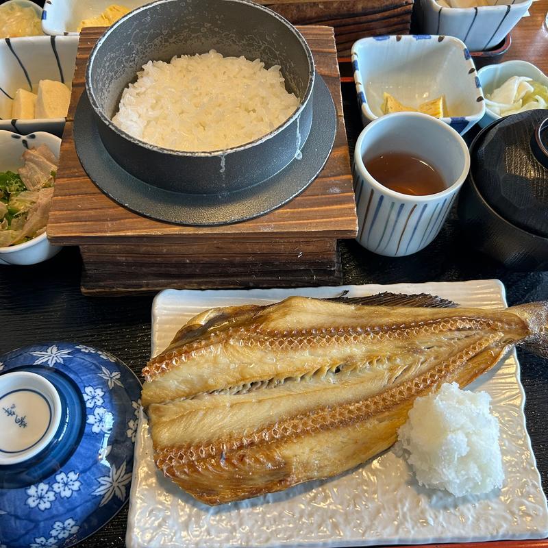 縞ほっけ御膳(銀シャリ亭くまだ )