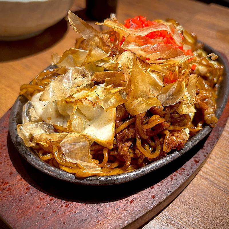 鉄板焼きそば(新時代 名駅笹島店)