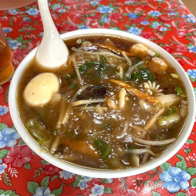 五目あんかけ広東麺　大盛り(台湾料理 翠芳)