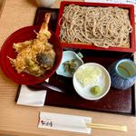 ミニ天丼セット(鴨屋 そば香 大倉山店)