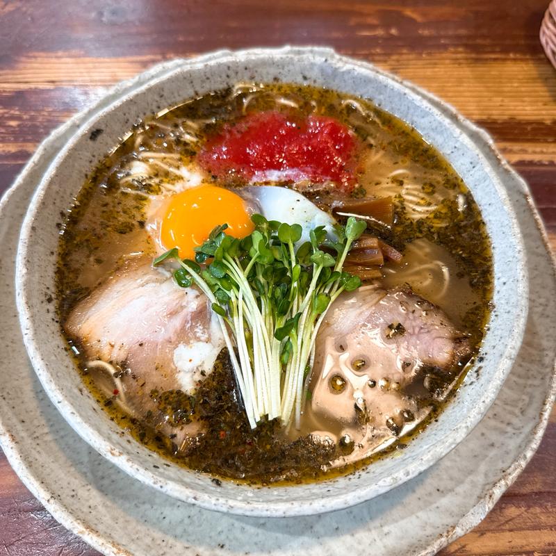 塩バジルラーメン(らぁめん 風や)