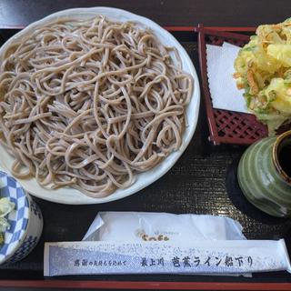 かき揚げそば（大盛)