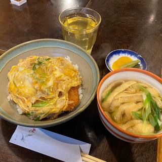 かつ丼とミニ蕎麦(きよし)