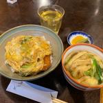 かつ丼とミニ蕎麦