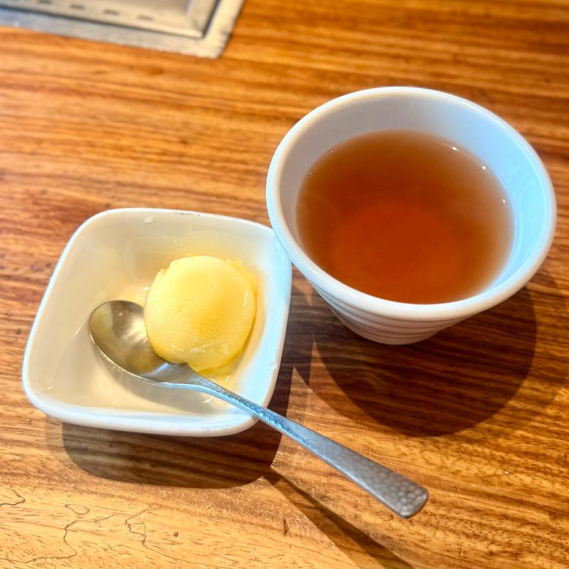 6種のラム焼肉 極み御膳　デザート(ラム焼肉専門店 lamb ne (らむね))