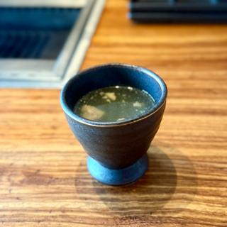 6種のラム焼肉 極み御膳　スープ(ラム焼肉専門店 lamb ne (らむね))