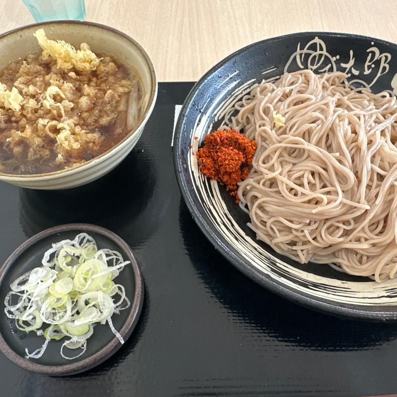 鴨せいろ1.5盛り(ゆで太郎 もつ次郎 壬生店)