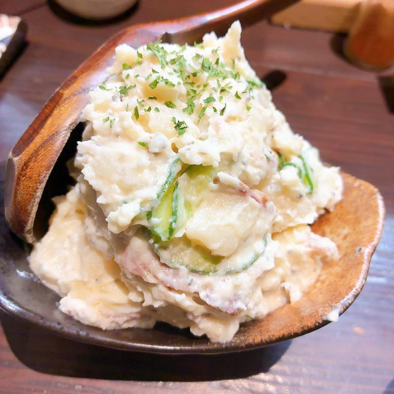 自家製ポテトサラダ(炭火焼き鳥 すみすみ 本店)