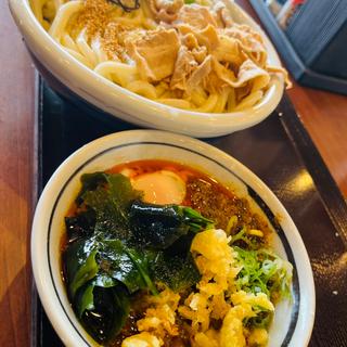 旨辛豚つけ汁うどん(丸亀製麺鳥栖)