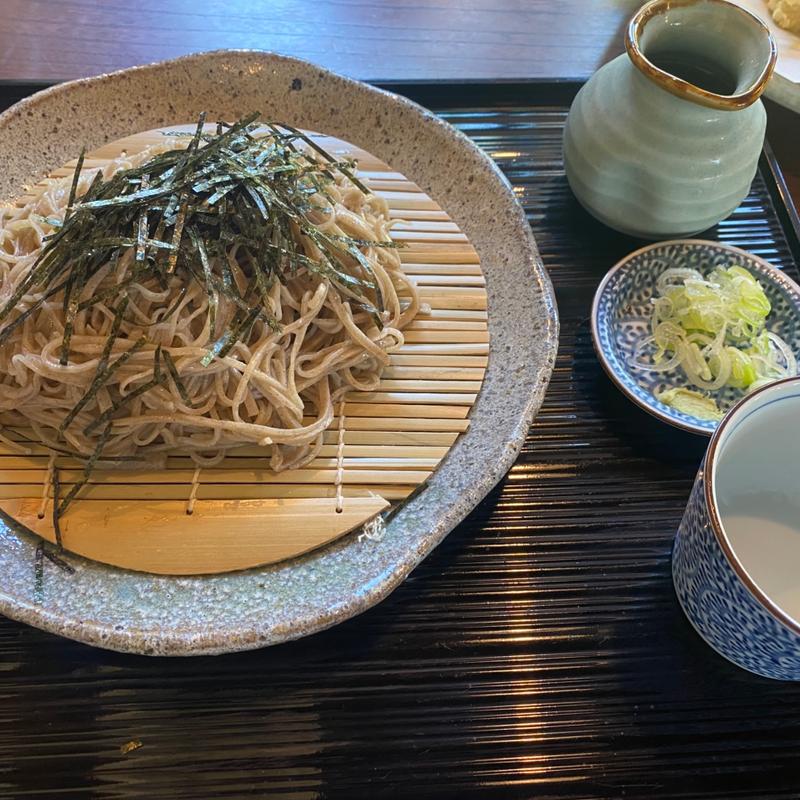 ざるそば(嵯峨 （さが）)