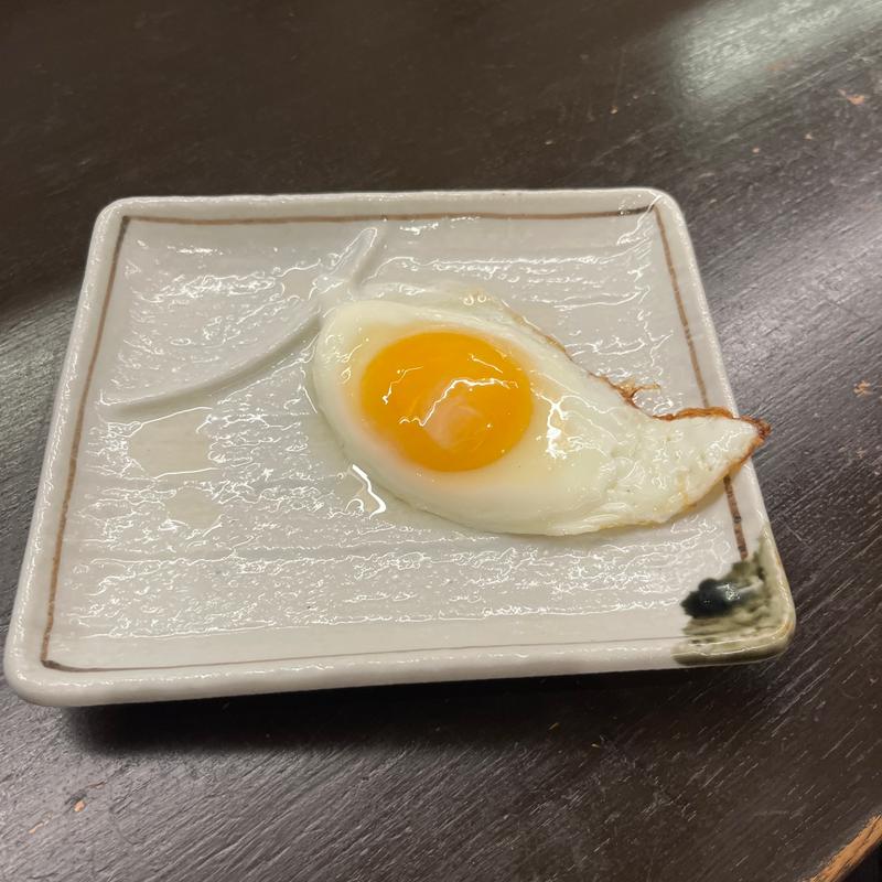 目玉焼き(博多とんこつ 豚の足跡)