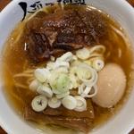 らーめんmacro　煮玉子トッピング