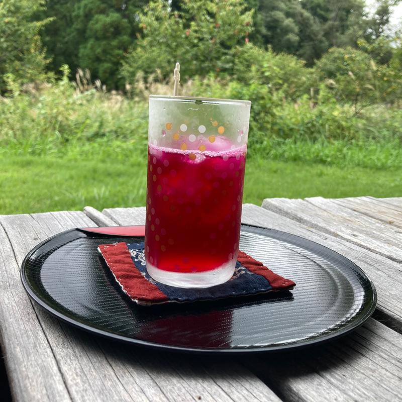 紫蘇ジュース(古民家カフェ いろり)