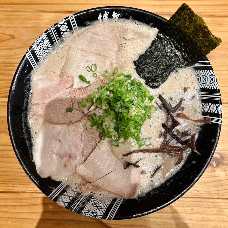 チャーシューメンレギュラー(博多一双 新横浜ラーメン博物館店)