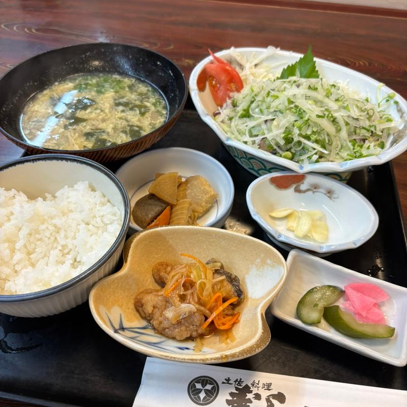 タタキ定食(寿し一)