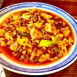 四川麻婆豆腐ランチ(中国菜 オイル )