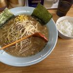 味噌ネギラーメン　半ライス